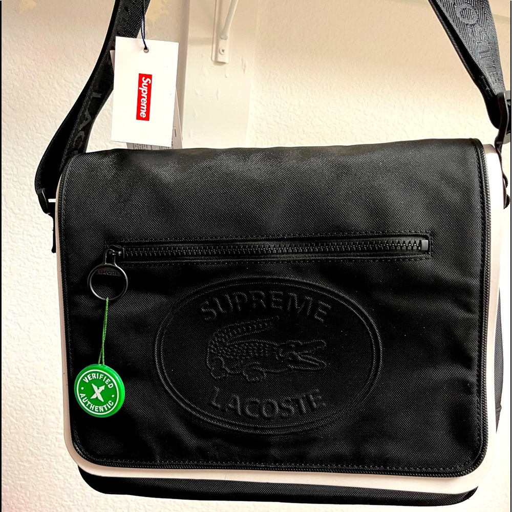 Supreme X Lacoste Messenger Bag